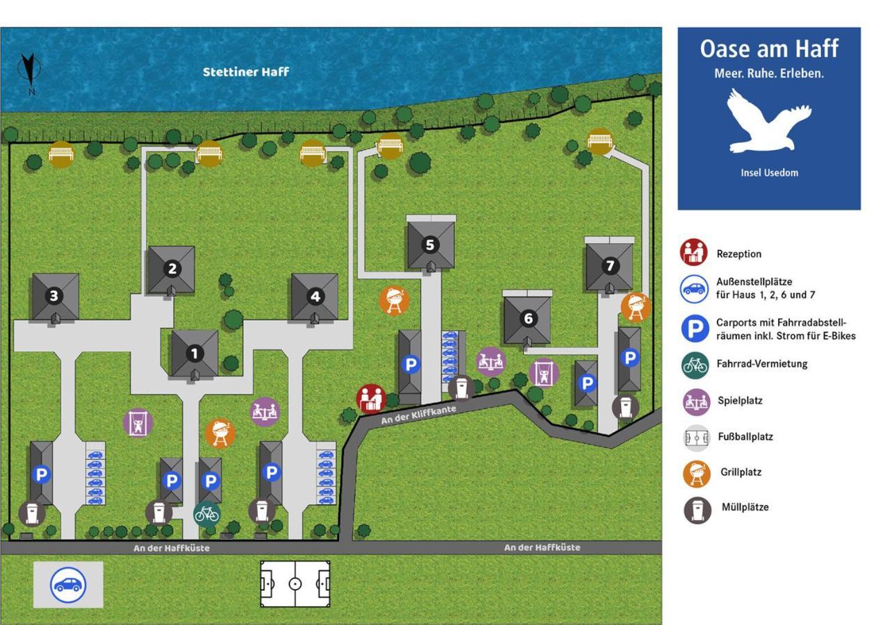Appartement "Mohnblume" - Oase Am Haff Garz  Ngoại thất bức ảnh